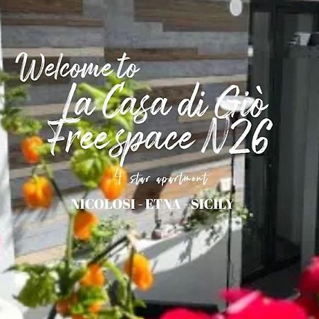 La Casa Di Gio - Free Space N26 Nicolosi Kültér fotó