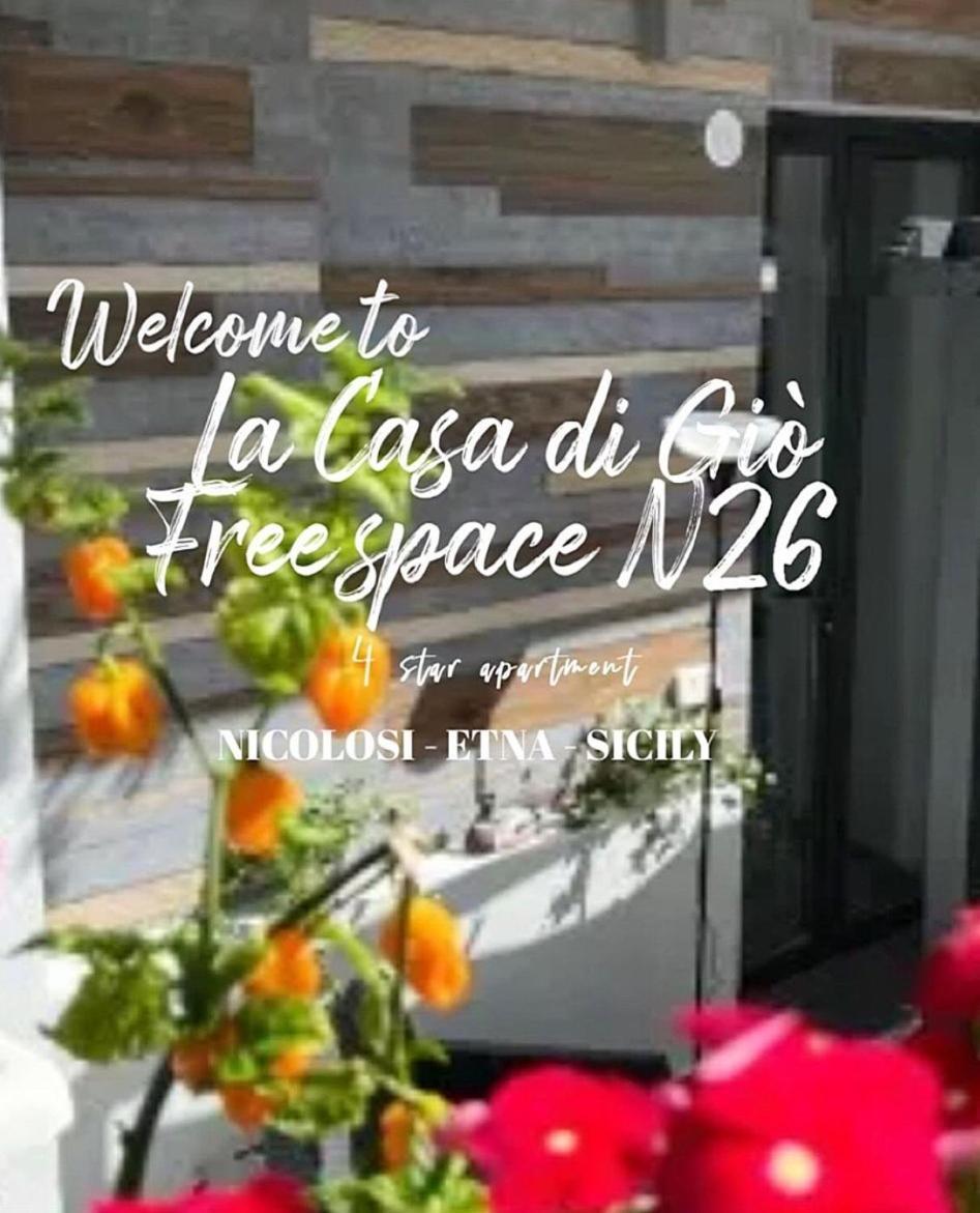 La Casa Di Gio - Free Space N26 Nicolosi Kültér fotó